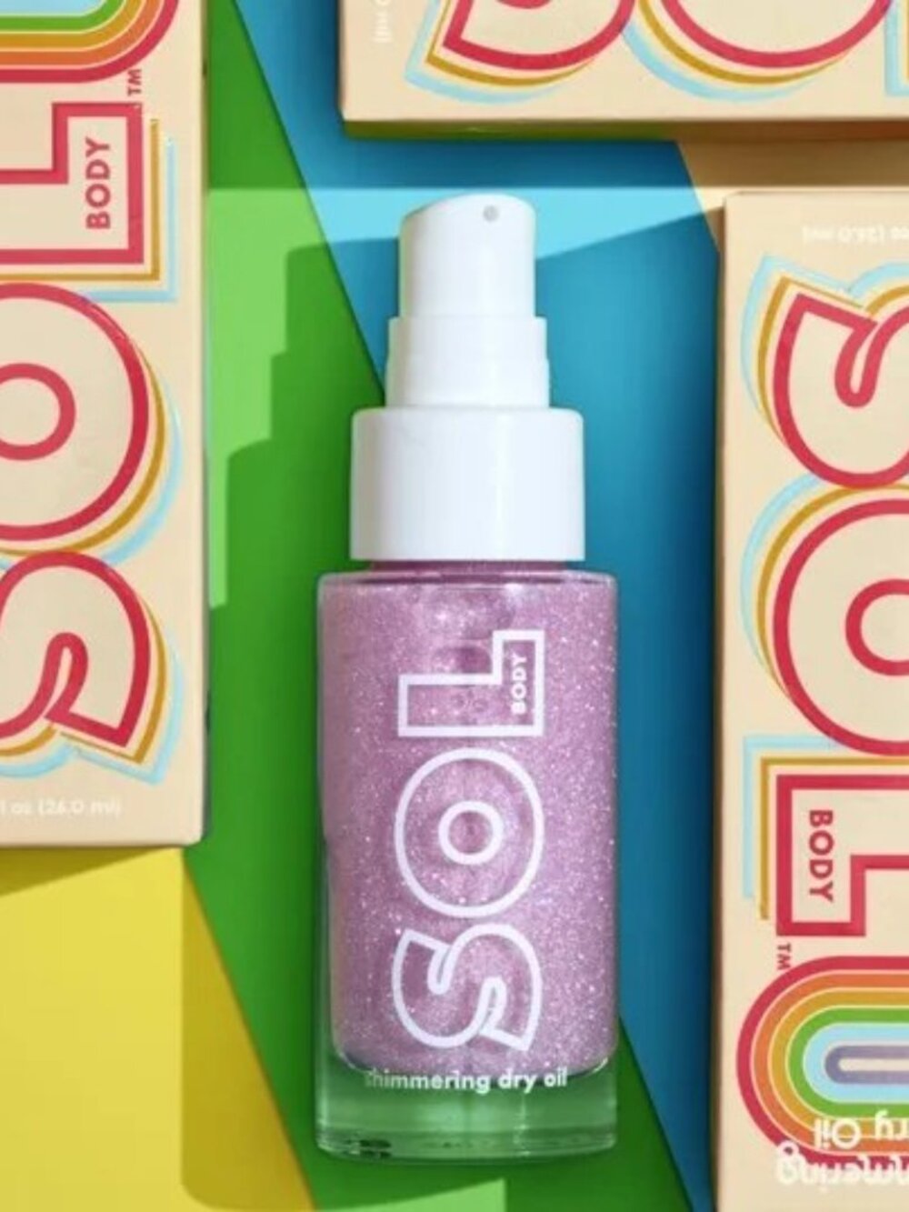NEW *VAULTED* Colourpop Sol Body Shimmering Dry Oil in Roll Play